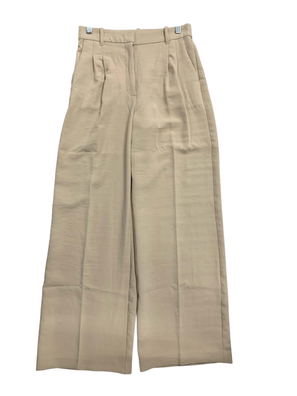 Ricki's Beige High-Waist Wide Leg Trousers Size M